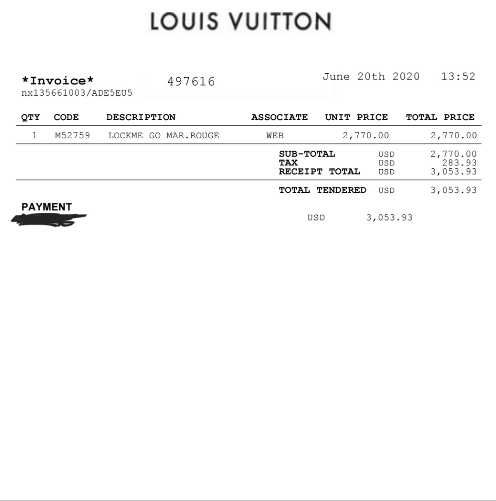 Louis Vuitton Navy Blue Leather Tote with Red Piping & Silver Hardware - Picture 16 of 16